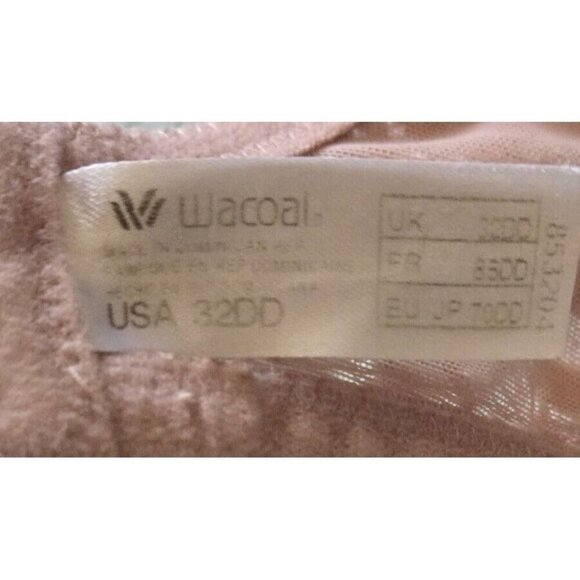 Wacoal Bra Perfectionist Contour Demi Seamless Underwire 853204 beige size 32DD - Picture 4 of 6